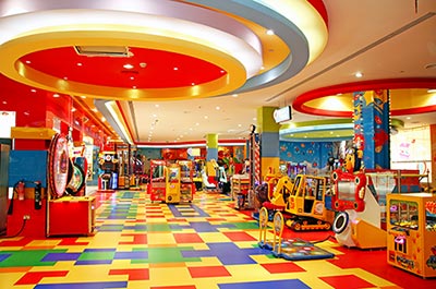 Roller Coaster Track, Bawadi Mall - Al Ain